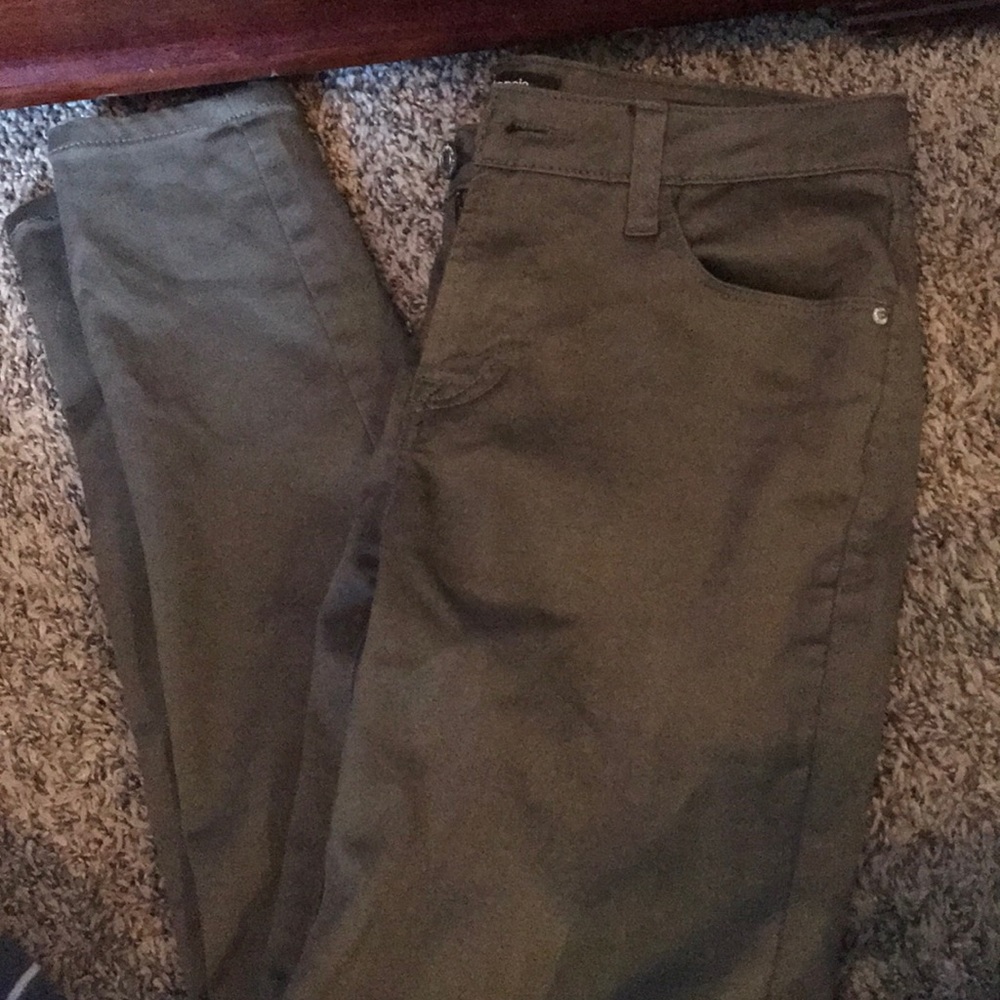 NWOT olive green pants